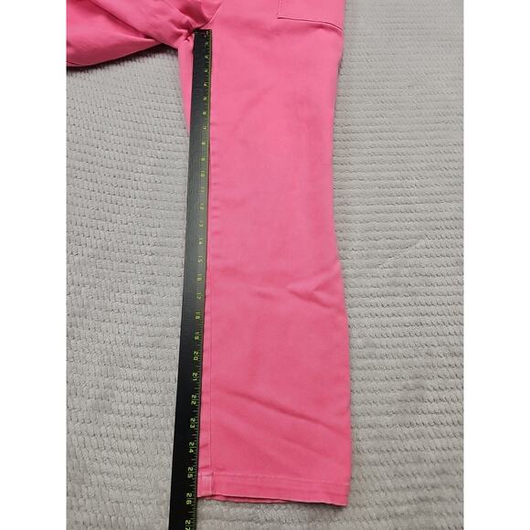 Skies Are Blue Romper Womens Small One Up Pink Jean Jumpsuit - Picture 2 of 7